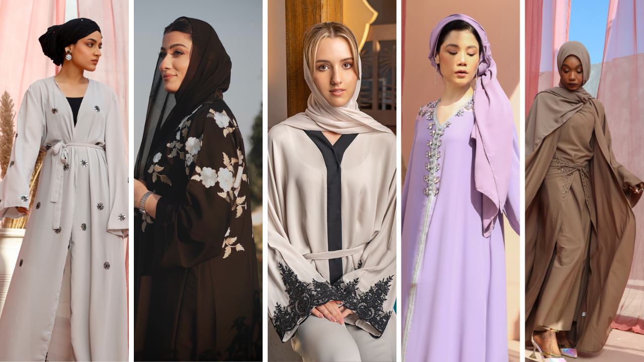 Top 5 Modern Trendy Abaya Designs SMAMZ Modest Wear Modest Living