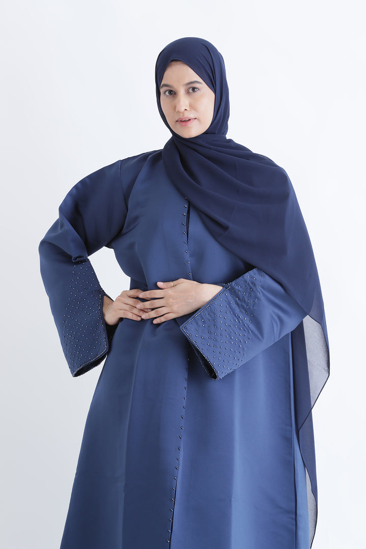 Royal Mist Open Abaya Size 54
