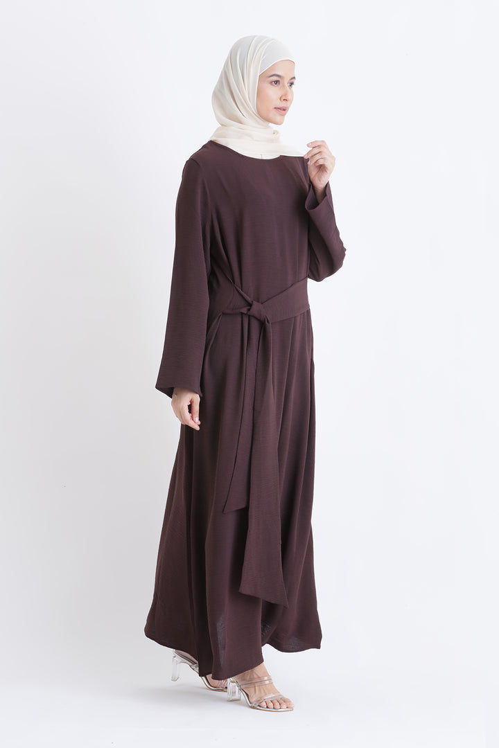 Mocha Elegance Dress