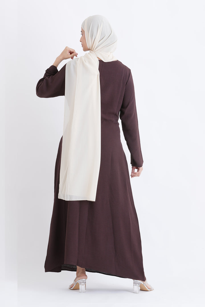 Mocha Elegance Dress