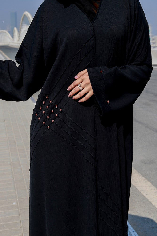 Amna Black Abaya Size 56
