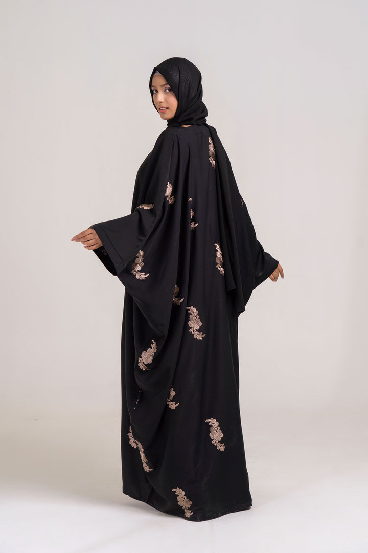 Golden Eclipse Batwing Abaya Size 52