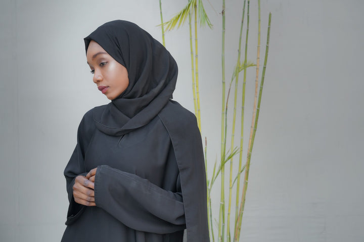 Black-Abaya-With-Pockets, Black-Abaya,Pocket-Abaya