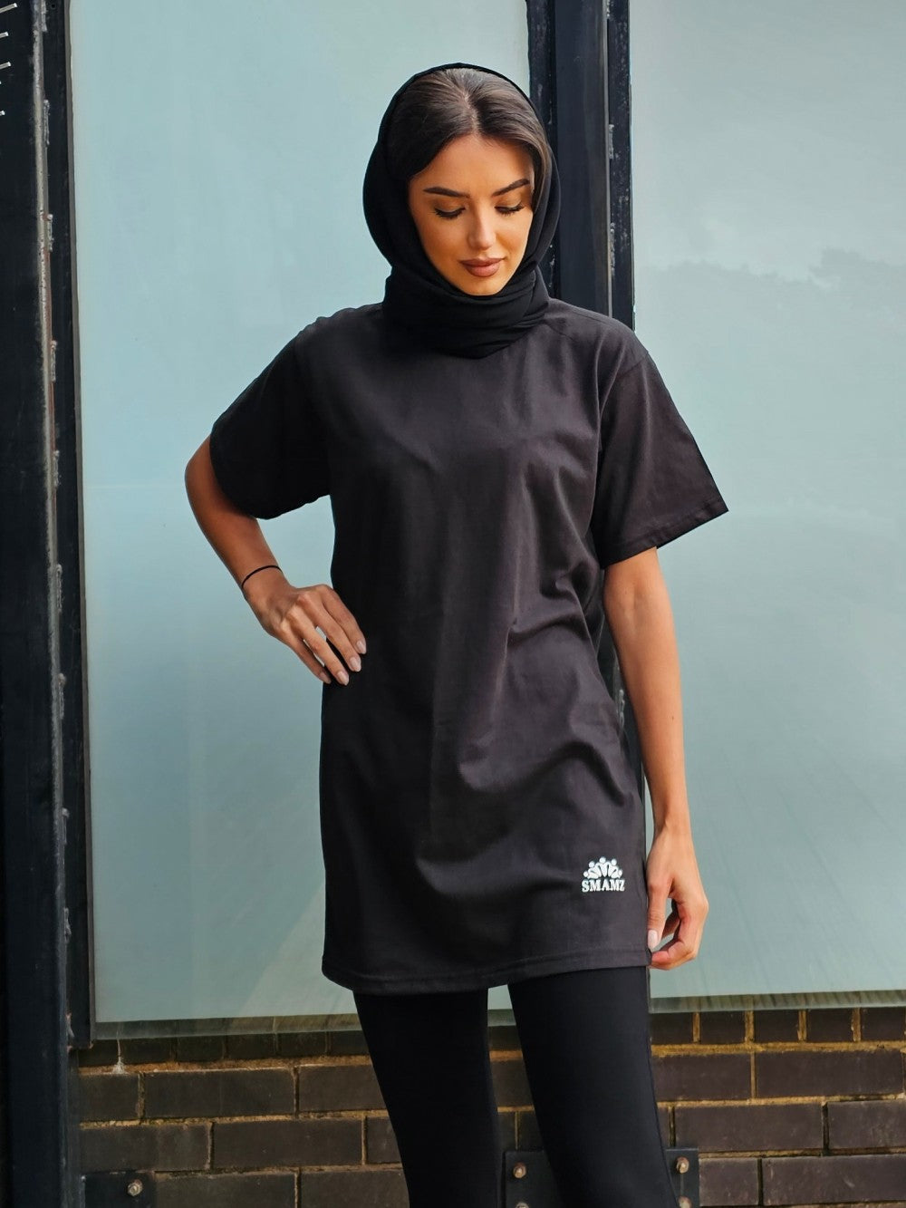 Black Modest T Shirt Size M