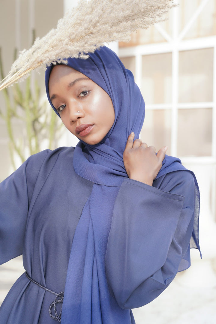 Blue-Abaya-With-Pockets,Blue-Abaya,Pocket,Abaya