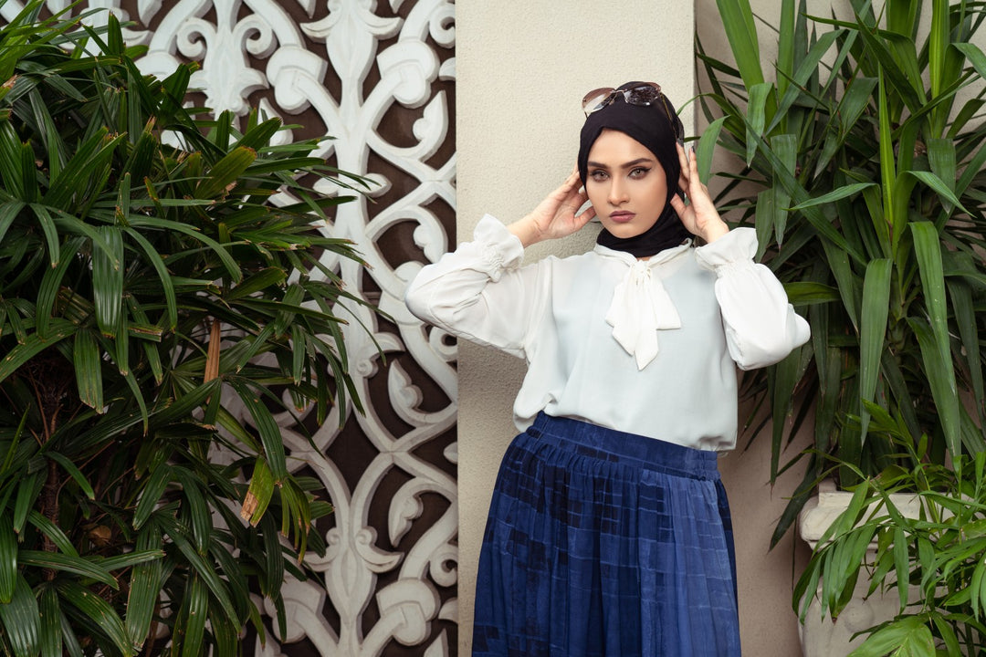 Blue Causal Skirt Size XXL