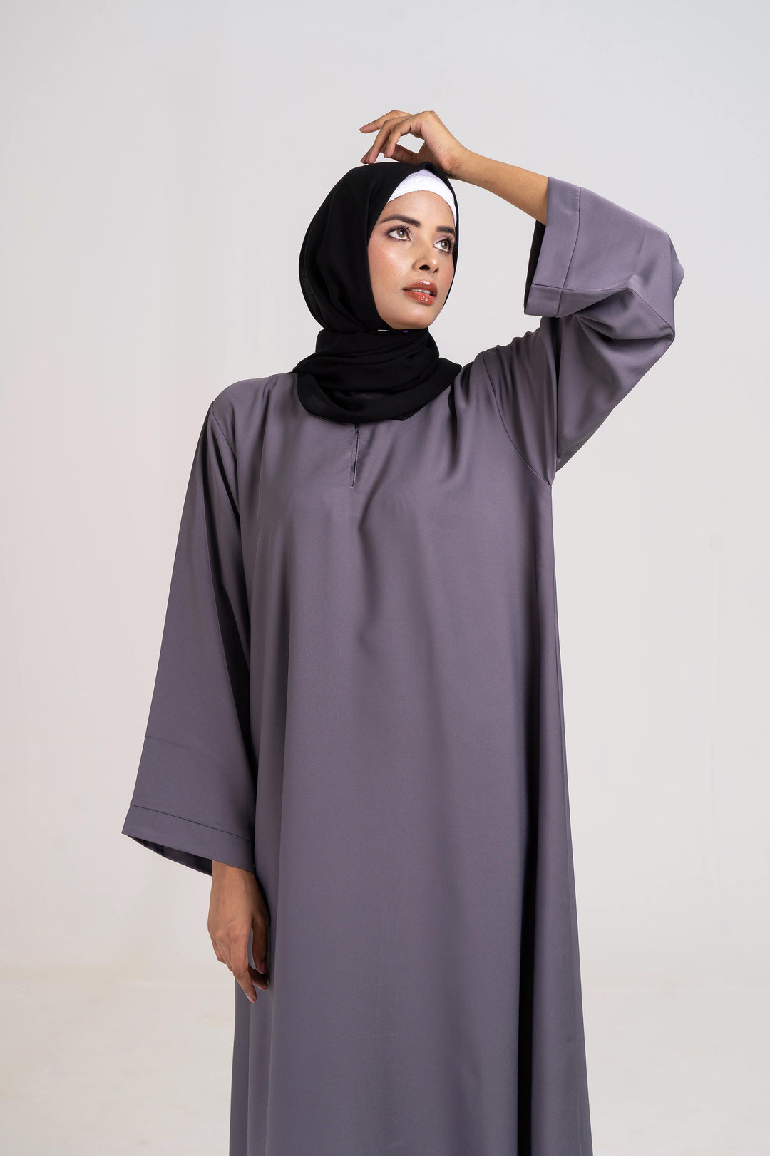 Slate Serenity Abaya Size 52