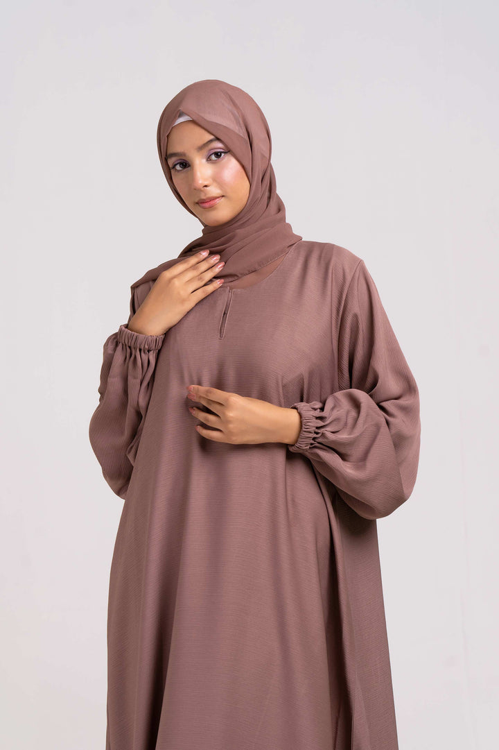 Caramel Sands Closed Abaya Size 56
