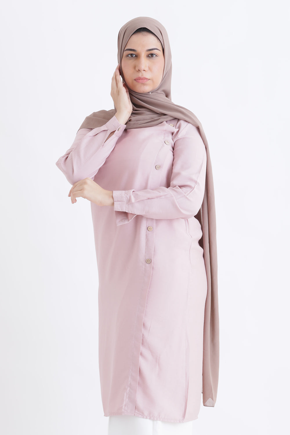 Rose Mist Ensemble Dress Size L