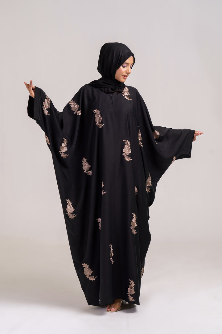 Golden Eclipse Batwing Abaya Size 56