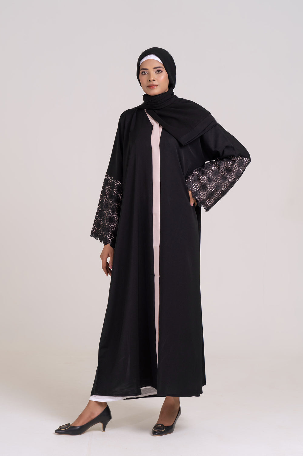 Lunar Grace Buttoned Abaya Size 52