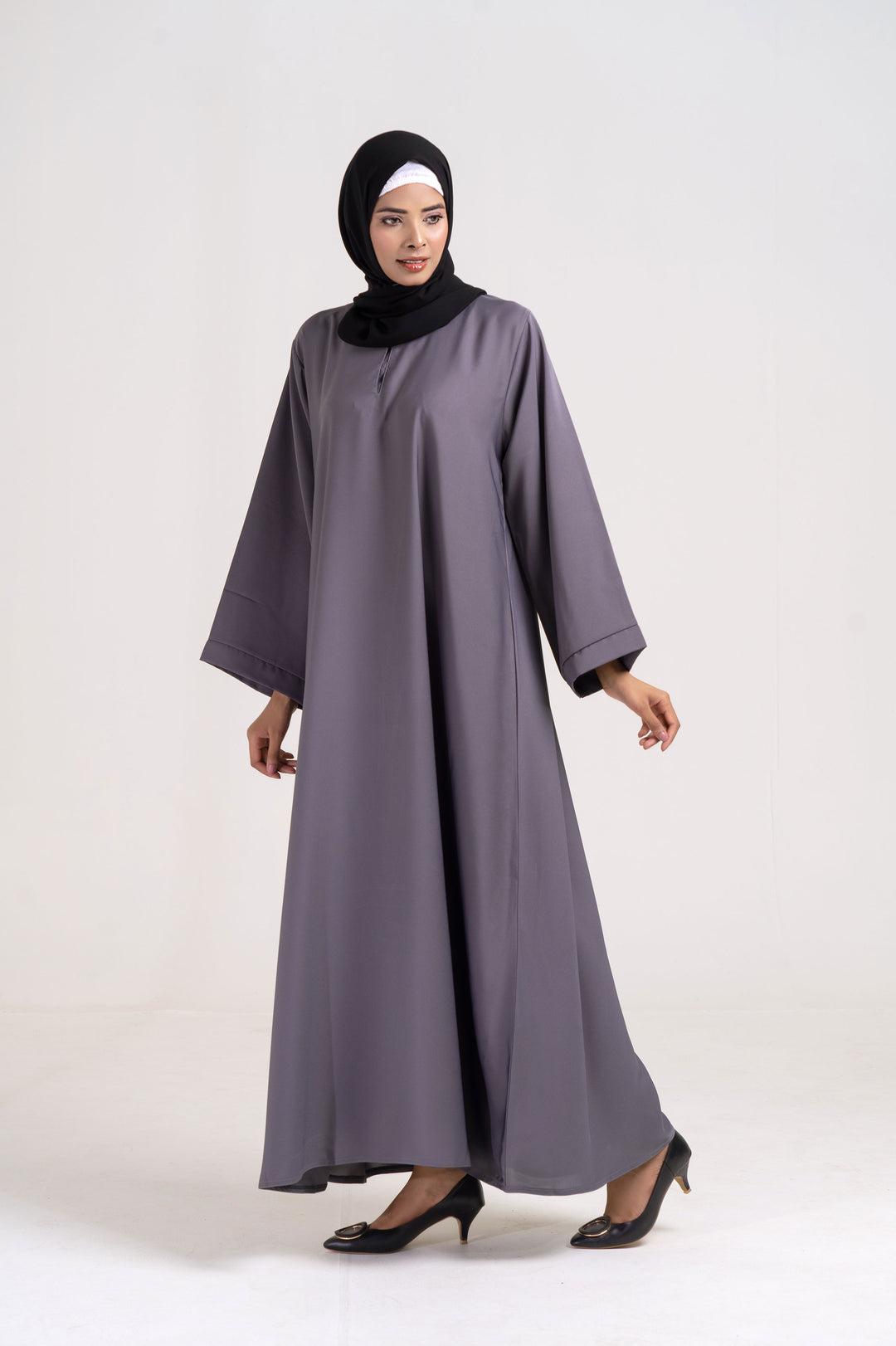 Slate Serenity Abaya Size 56