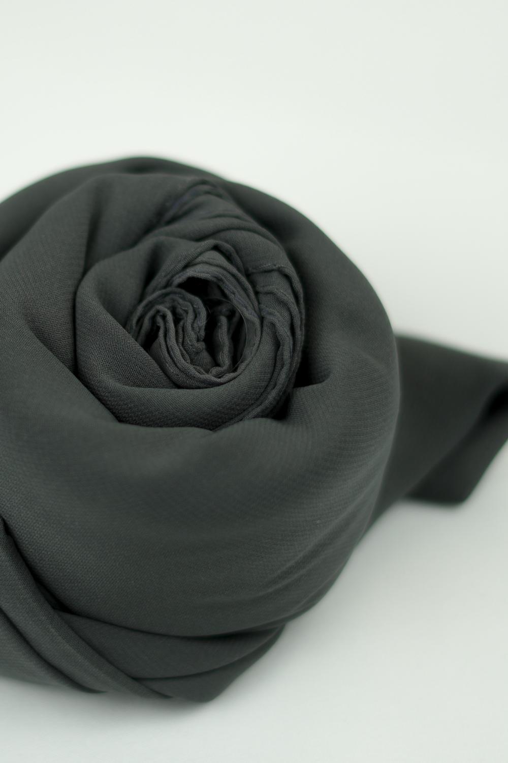 Dujalil Chiffon Hijab Color Cream