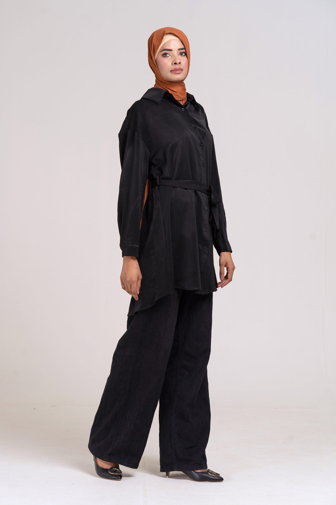 Grace Long Shirt (Black)