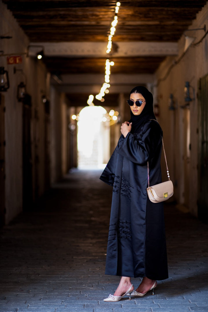 Indonesian Silk Satin Abaya Size 52