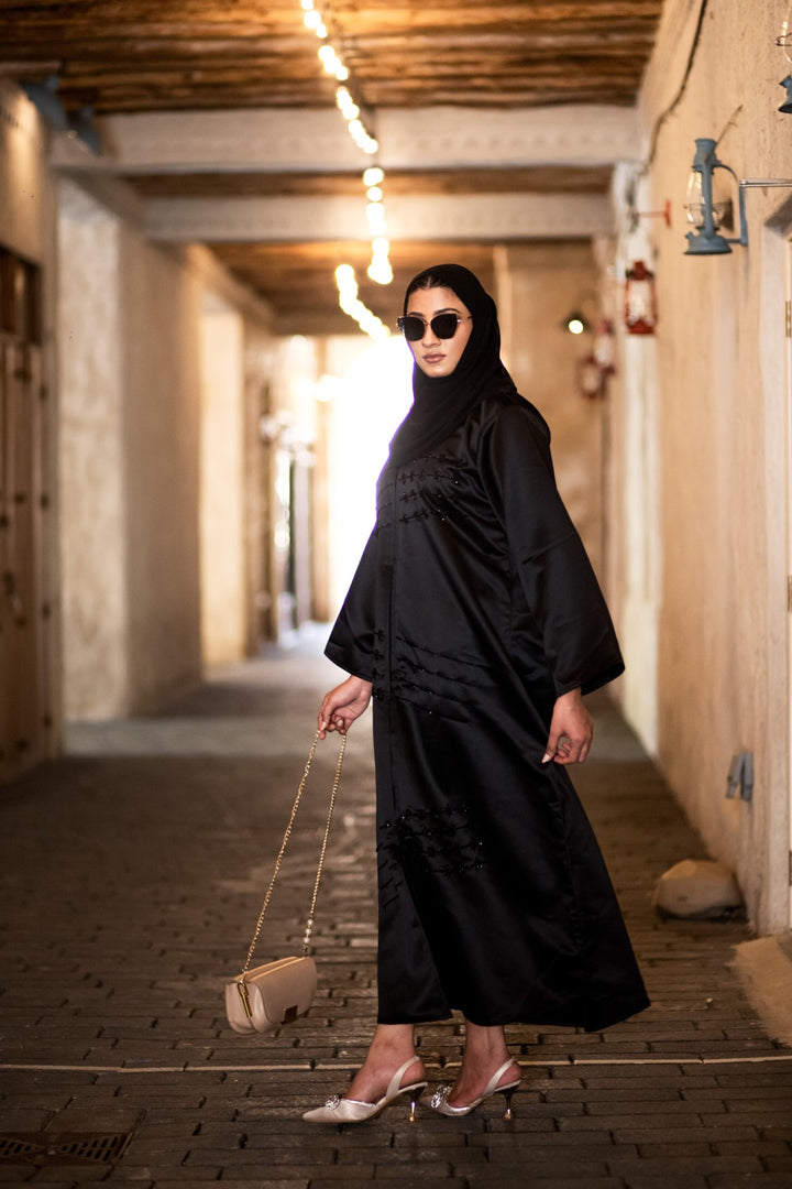 Indonesian Silk Satin Abaya Size 56