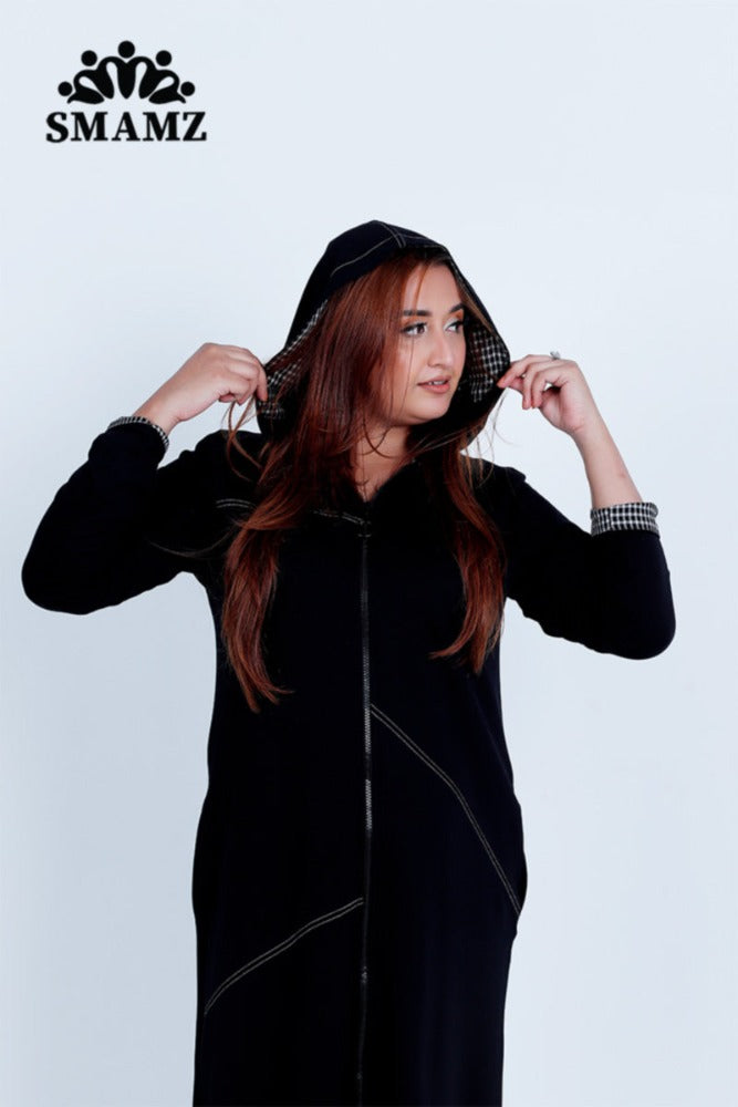 Long Cardigan with Zip