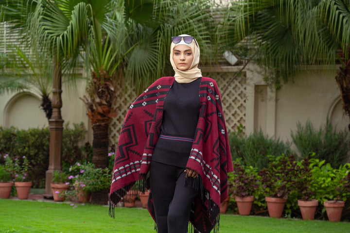 Elysian Cascade Modest Poncho