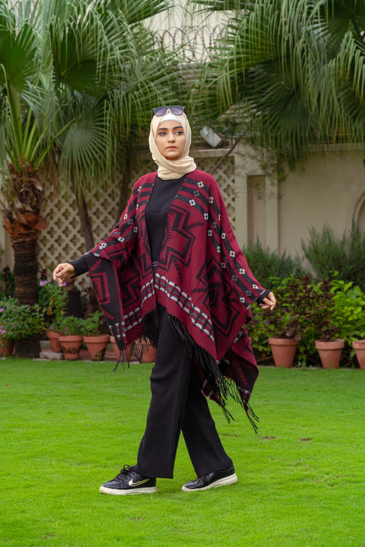 Elysian Cascade Modest Poncho