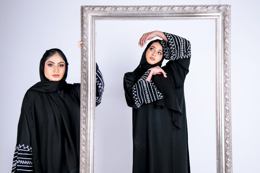 Midnight Elegance Occassion Abaya