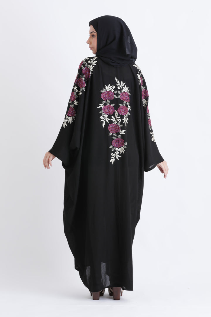 Modern Haya Beaded Kaftan Abaya Size 52