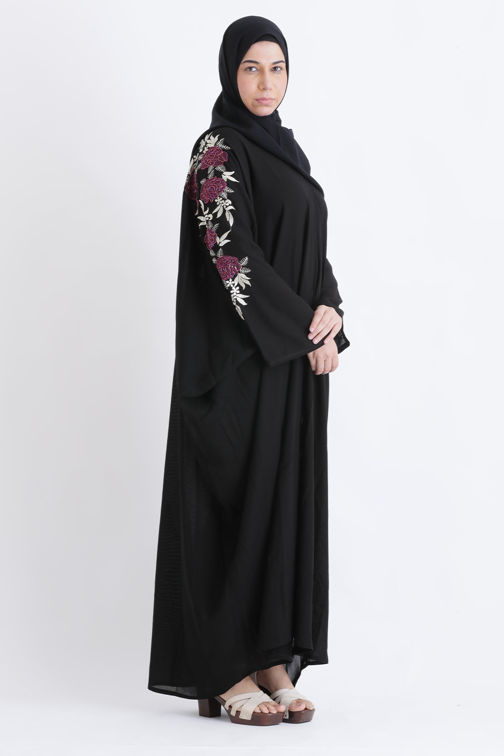 Modern Haya Beaded Kaftan Abaya Size 50