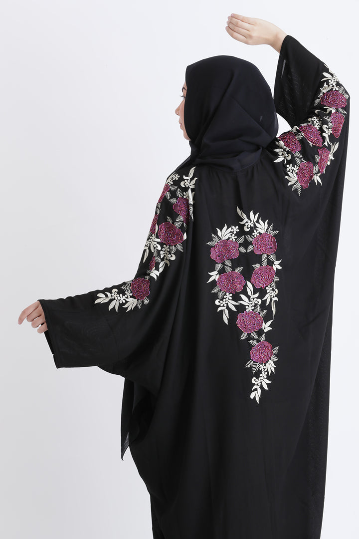 Modern Haya Beaded Kaftan Abaya Size 56