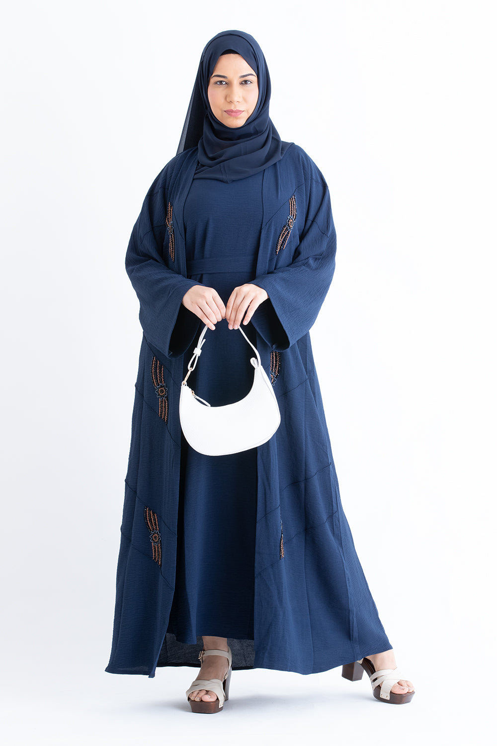 Sapphire Blue Piece Abaya SMAMZ – SMAMZ UK