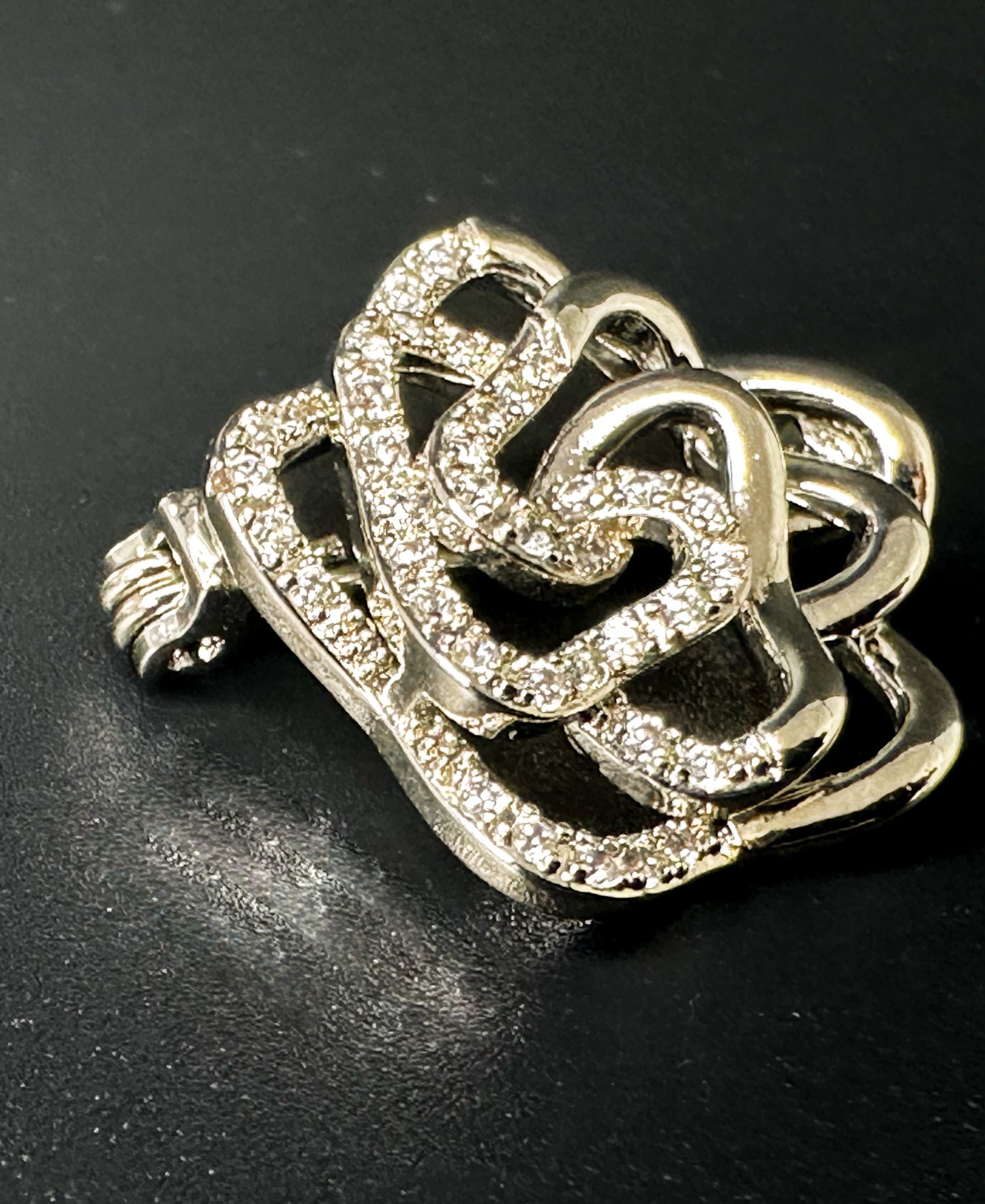 Silver Serenity Brooch