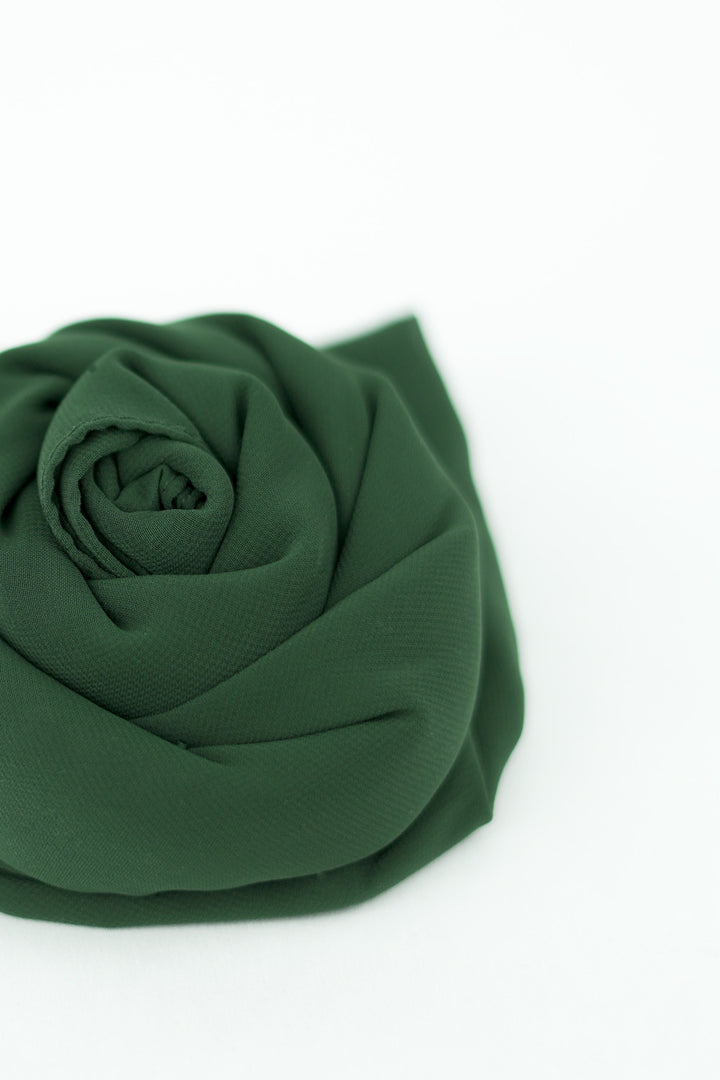 Dujalil Chiffon Hijab Color Brown