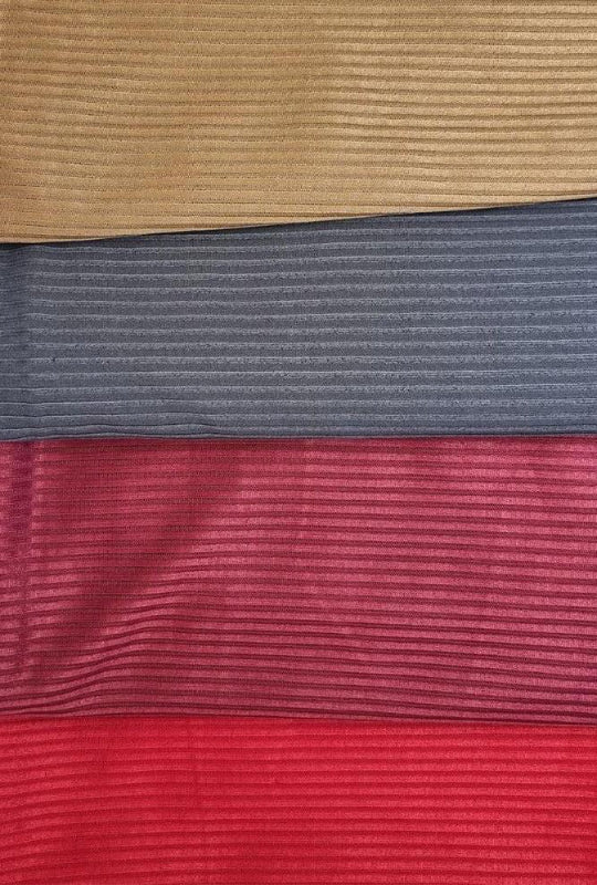 Premium Lined Hijab Color Red