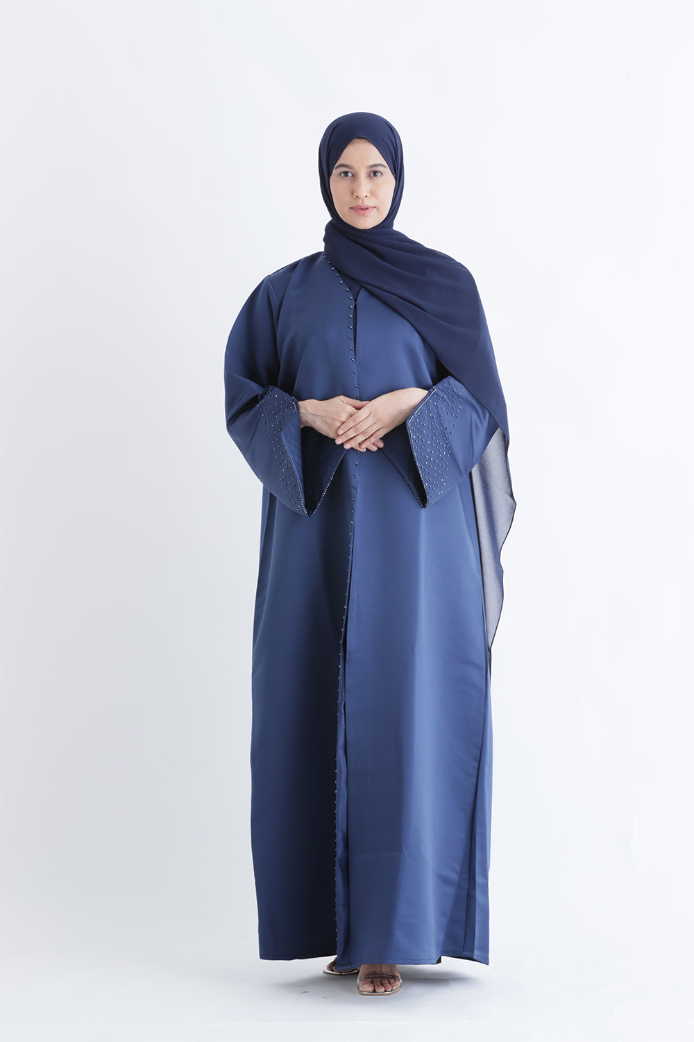 Royal Mist Open Abaya