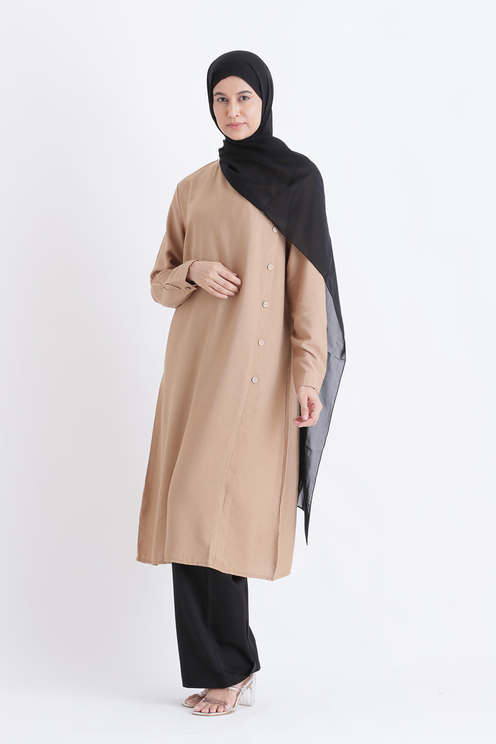 Ivory Dusk Dress Size L