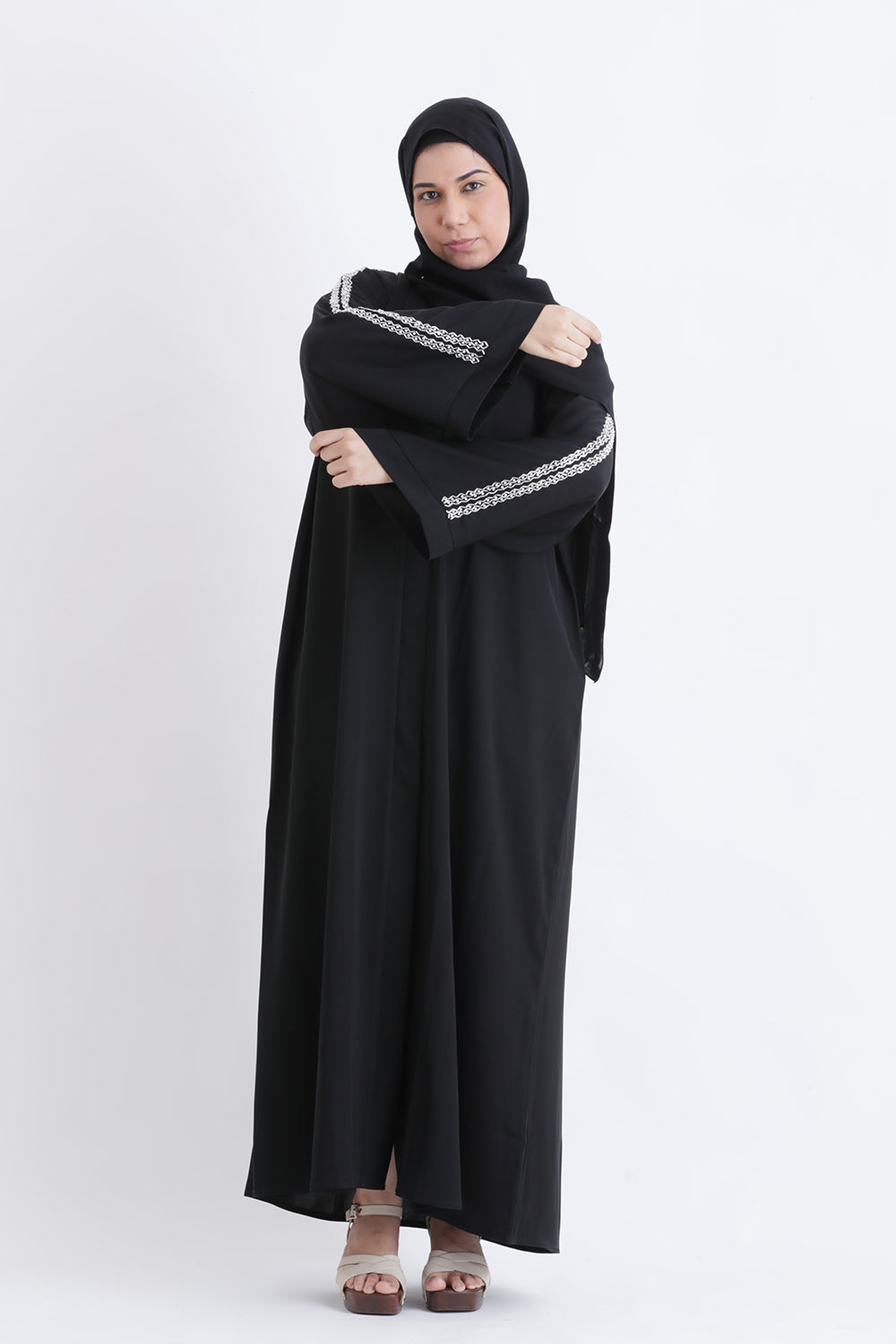 Midnight Weave Abaya Size 50