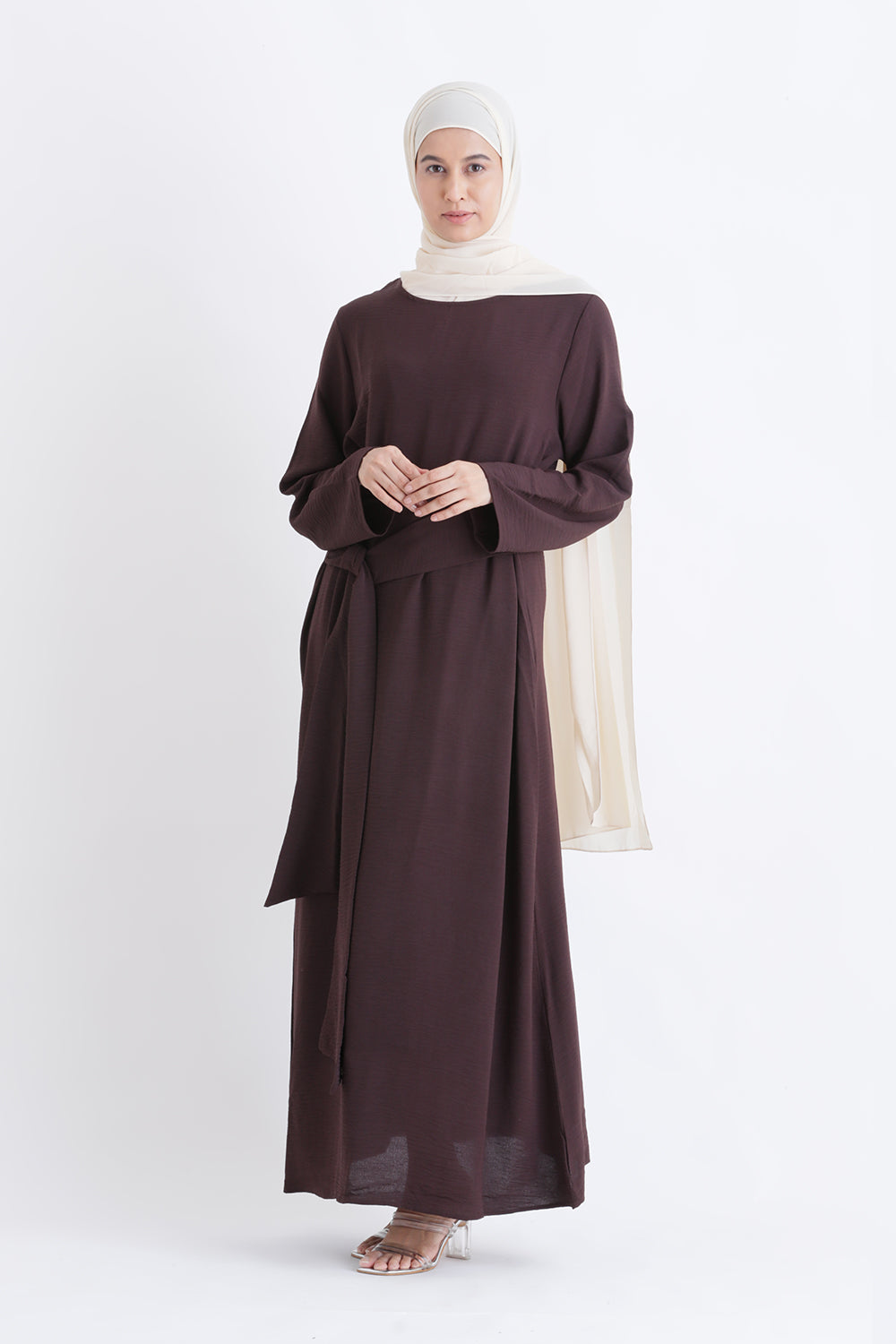 Mocha Elegance Dress Size XL