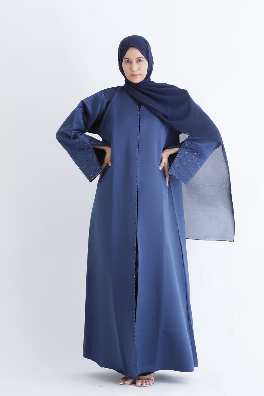 Royal Mist Open Abaya Size 60