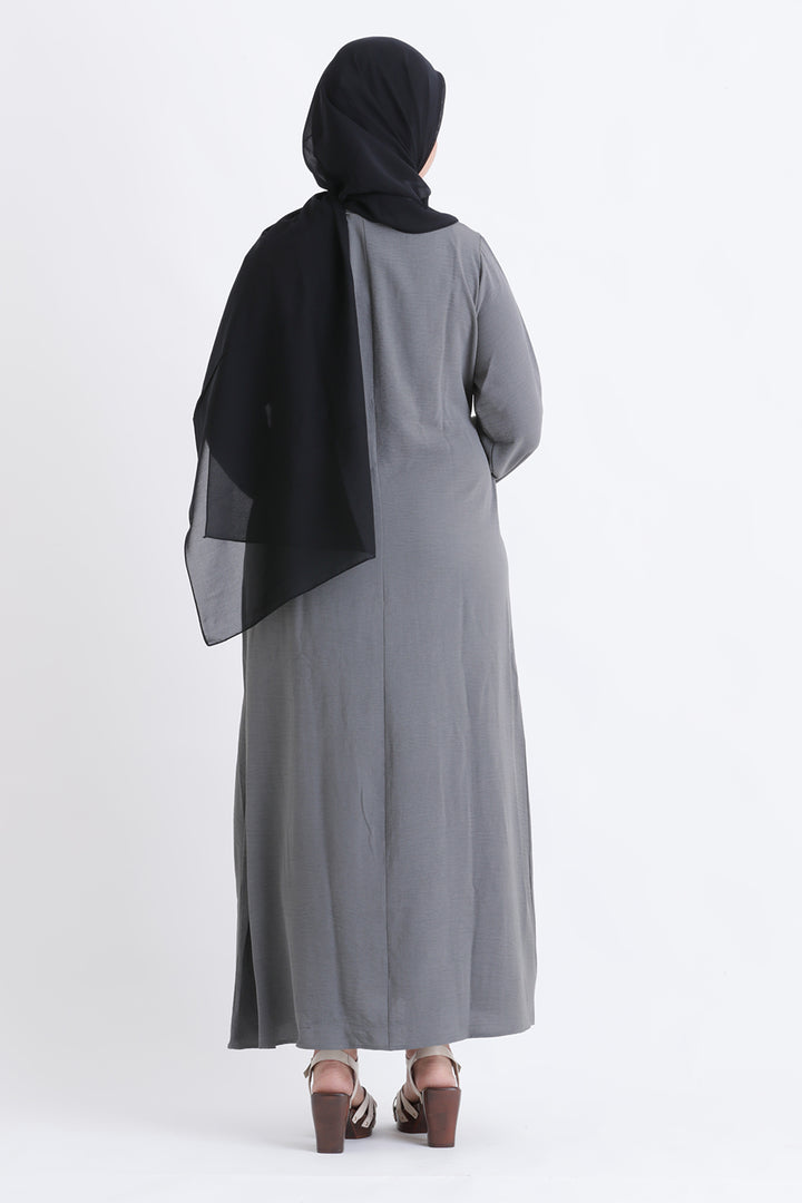 Charcoal Flow Dress