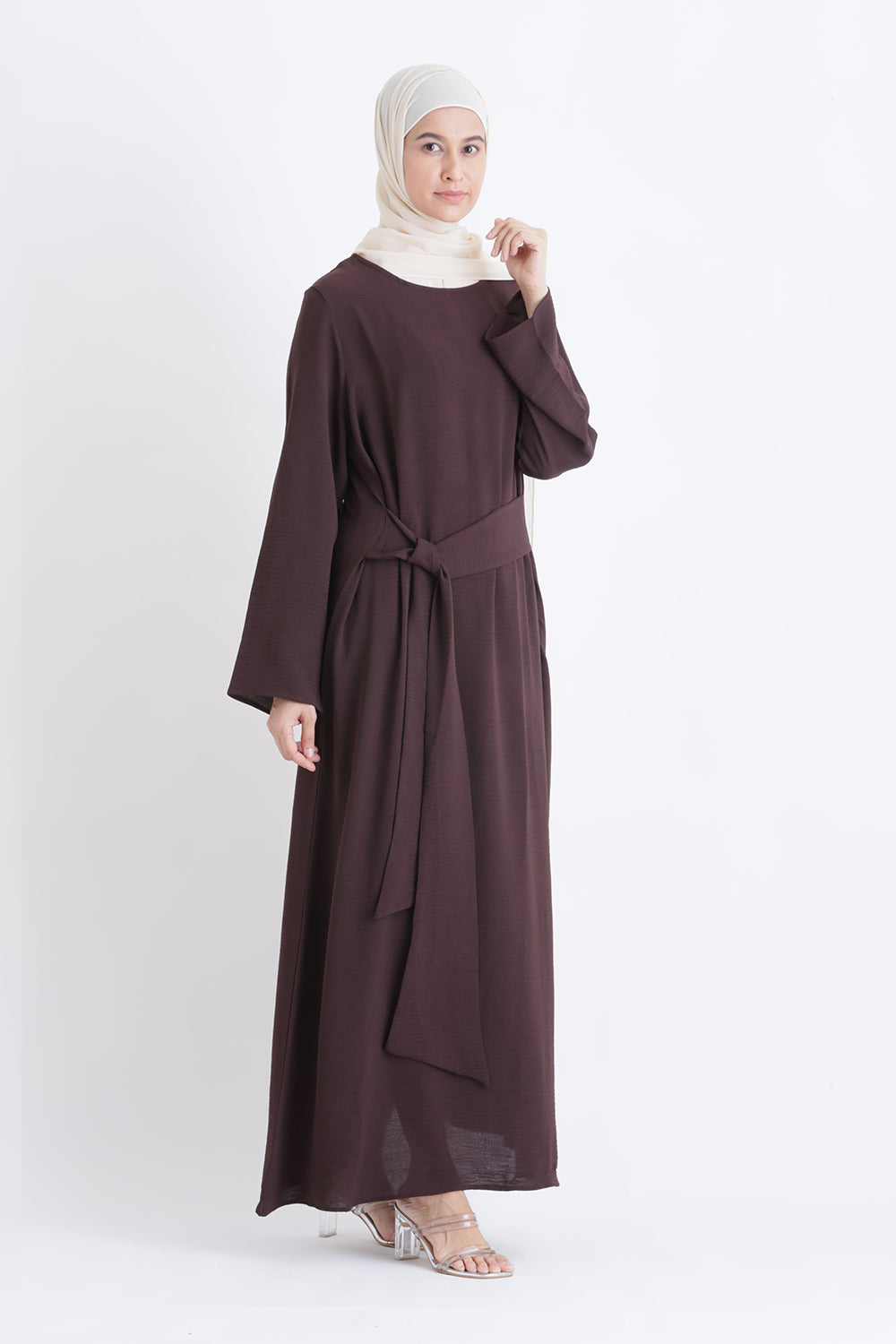 Mocha Elegance Dress  