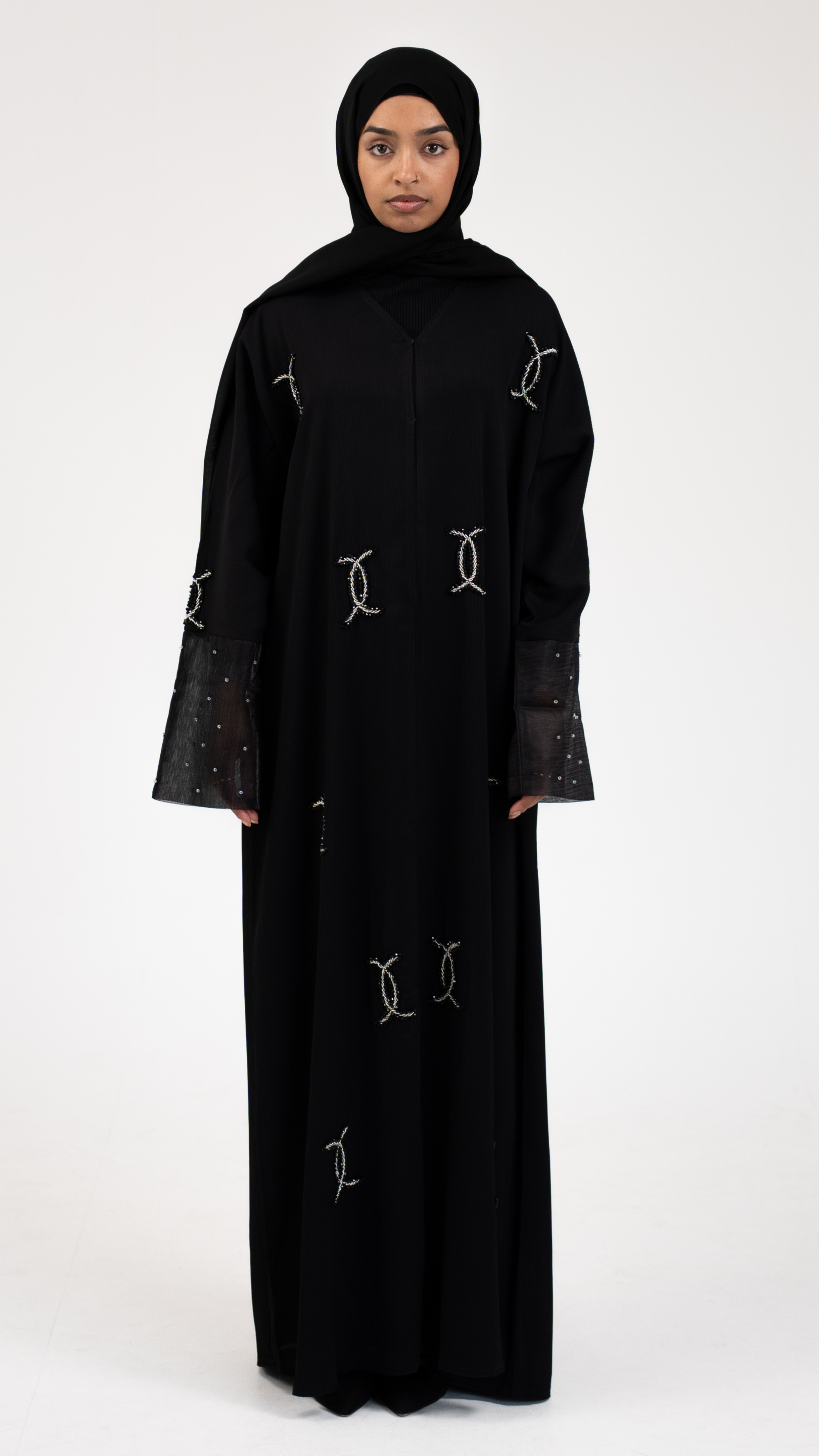 Black Zarina Abaya