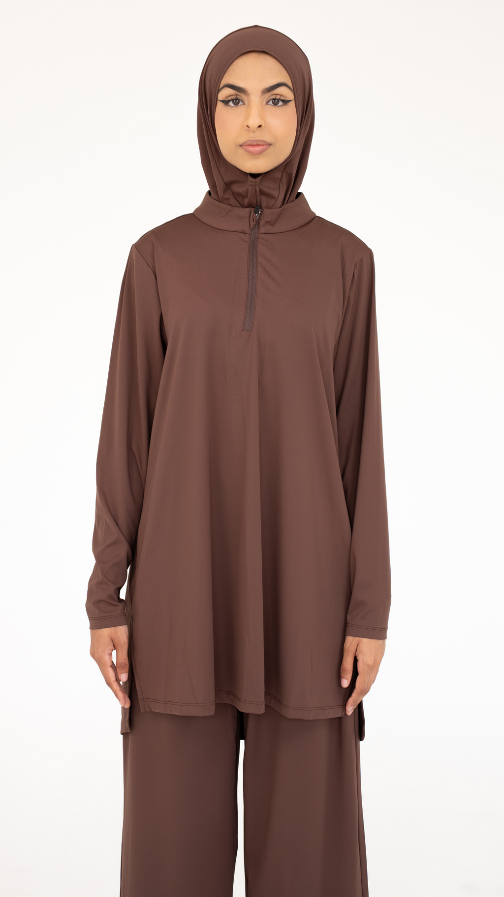 SMAMZ Active Brown Gym Top