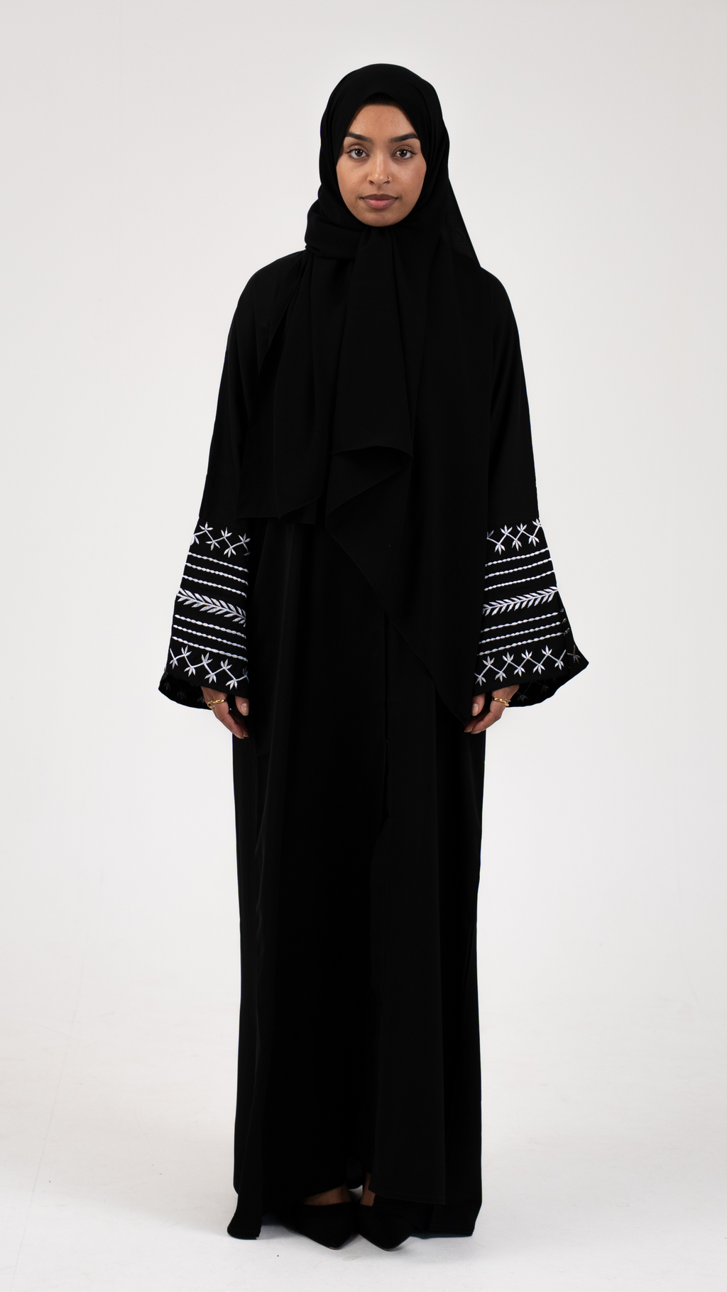 Keffiyeh Luxe Abaya