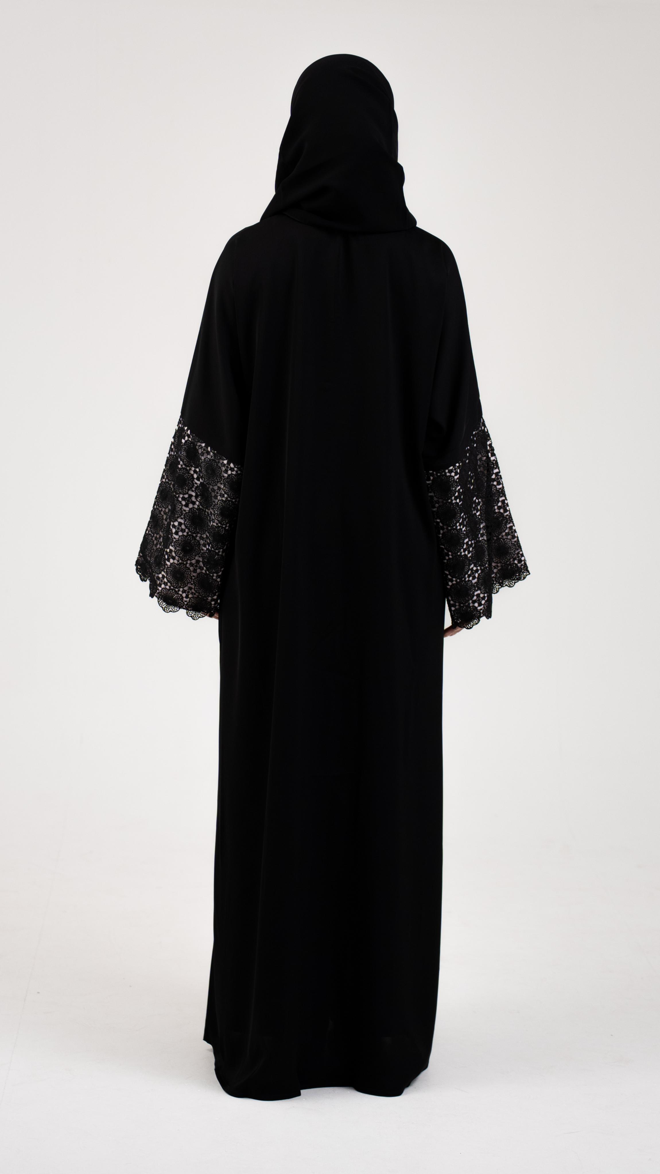 Lunar Grace Buttoned Abaya