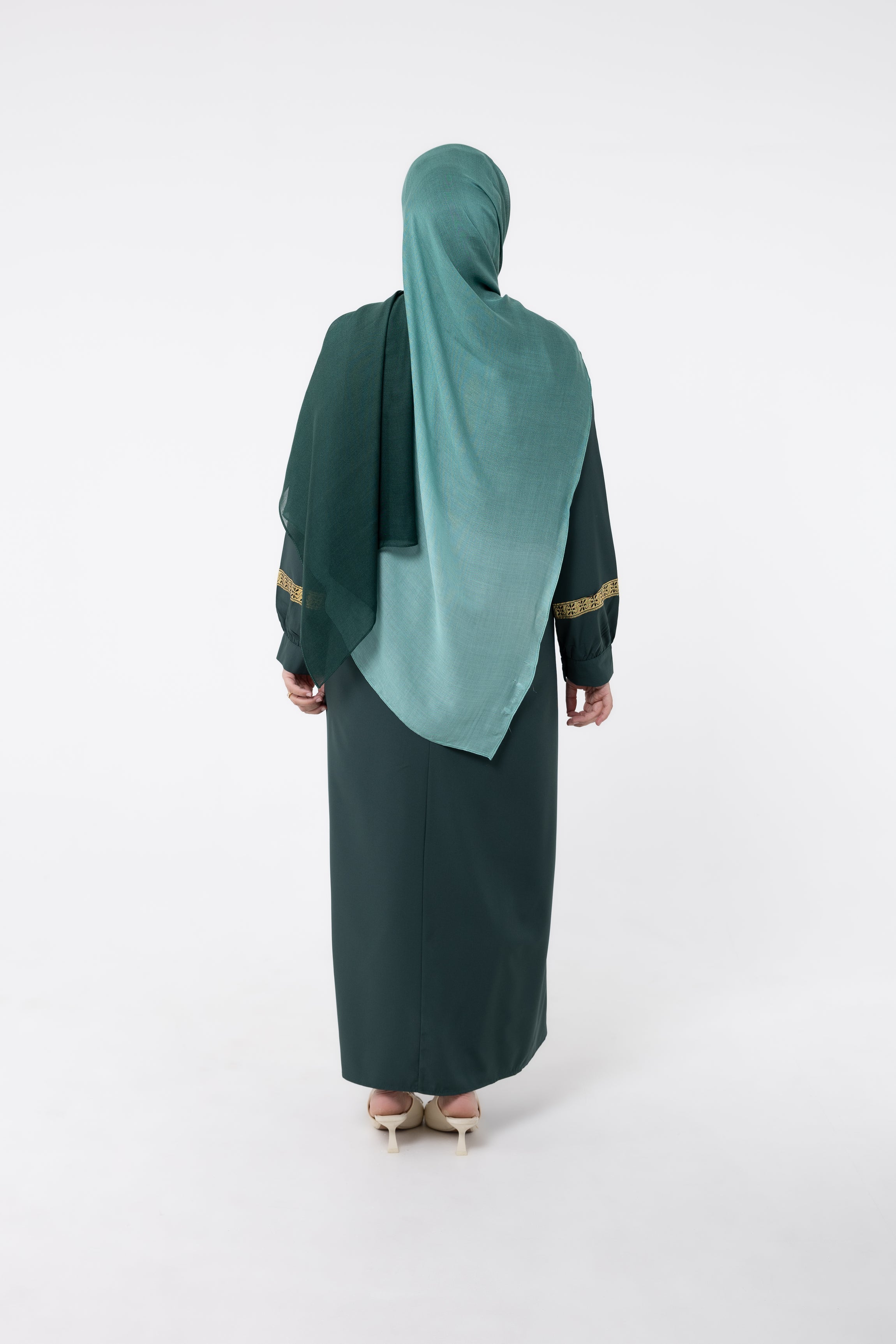 Emerald Grace Maxi Dress