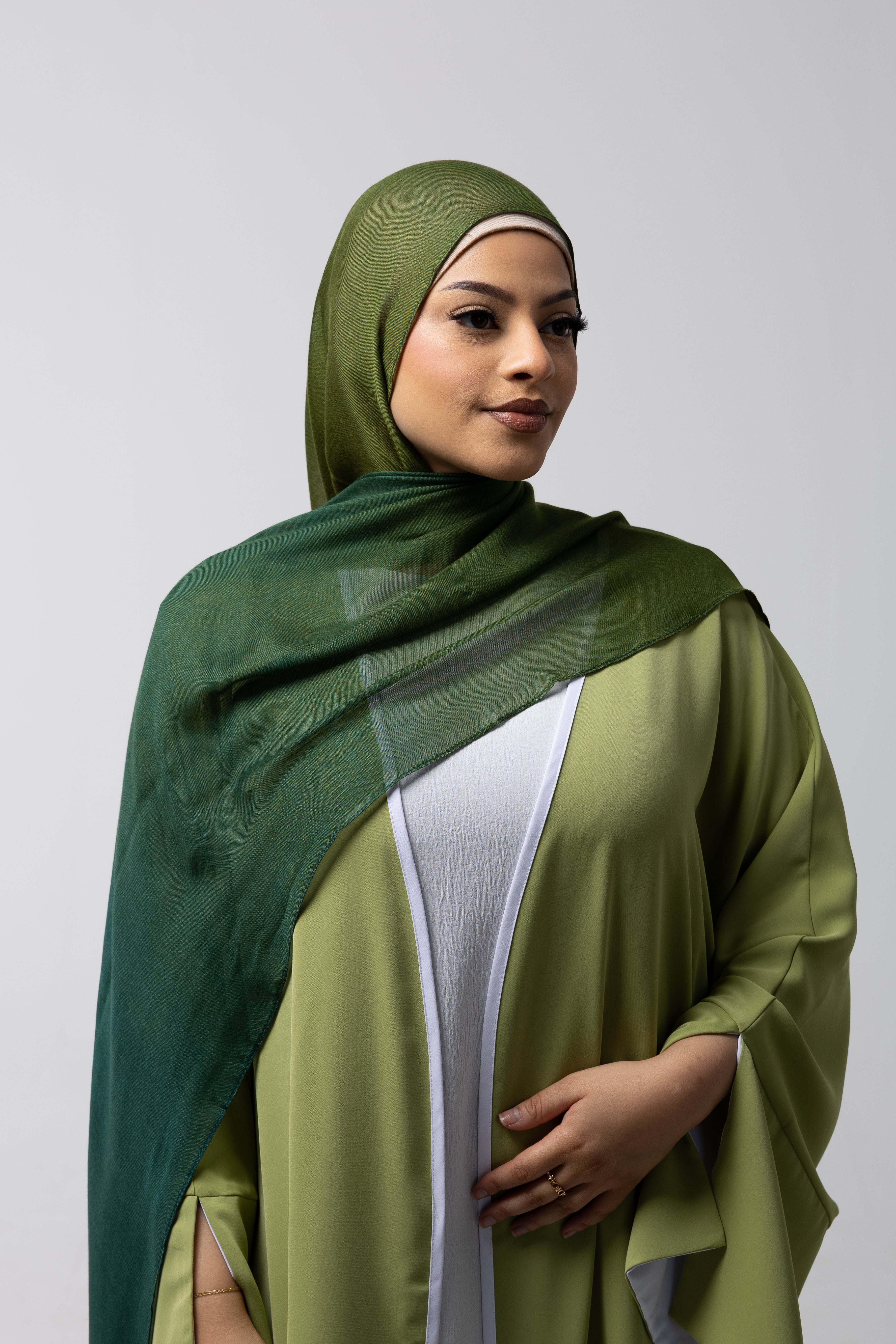 Modal 2-Tone Forest Green