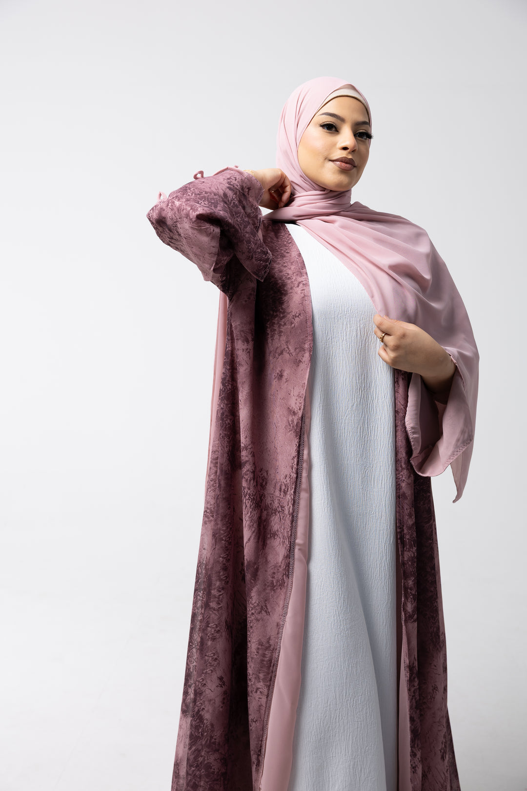 Blush Two-Tone Robe