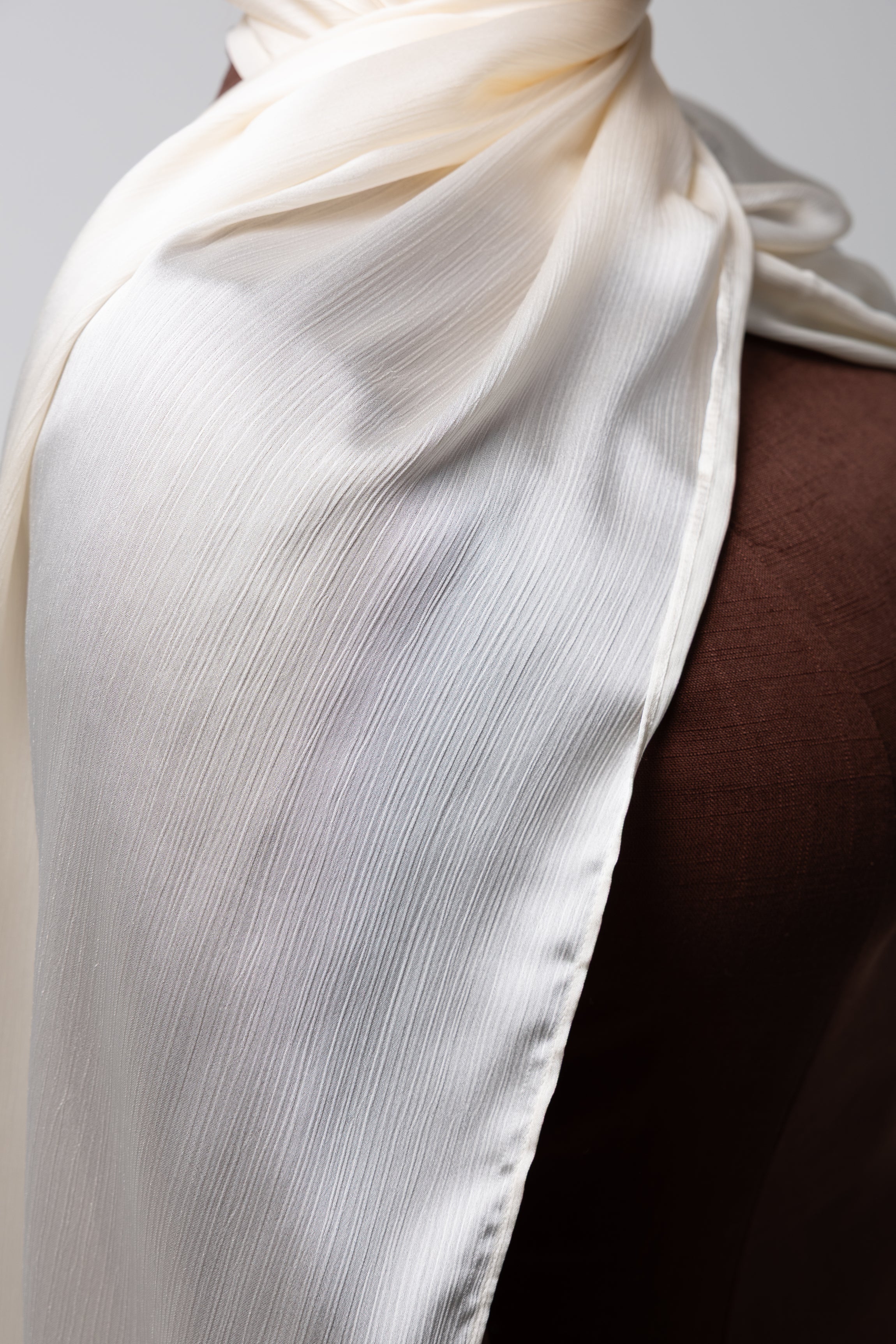 Satin Crinkle Hijab