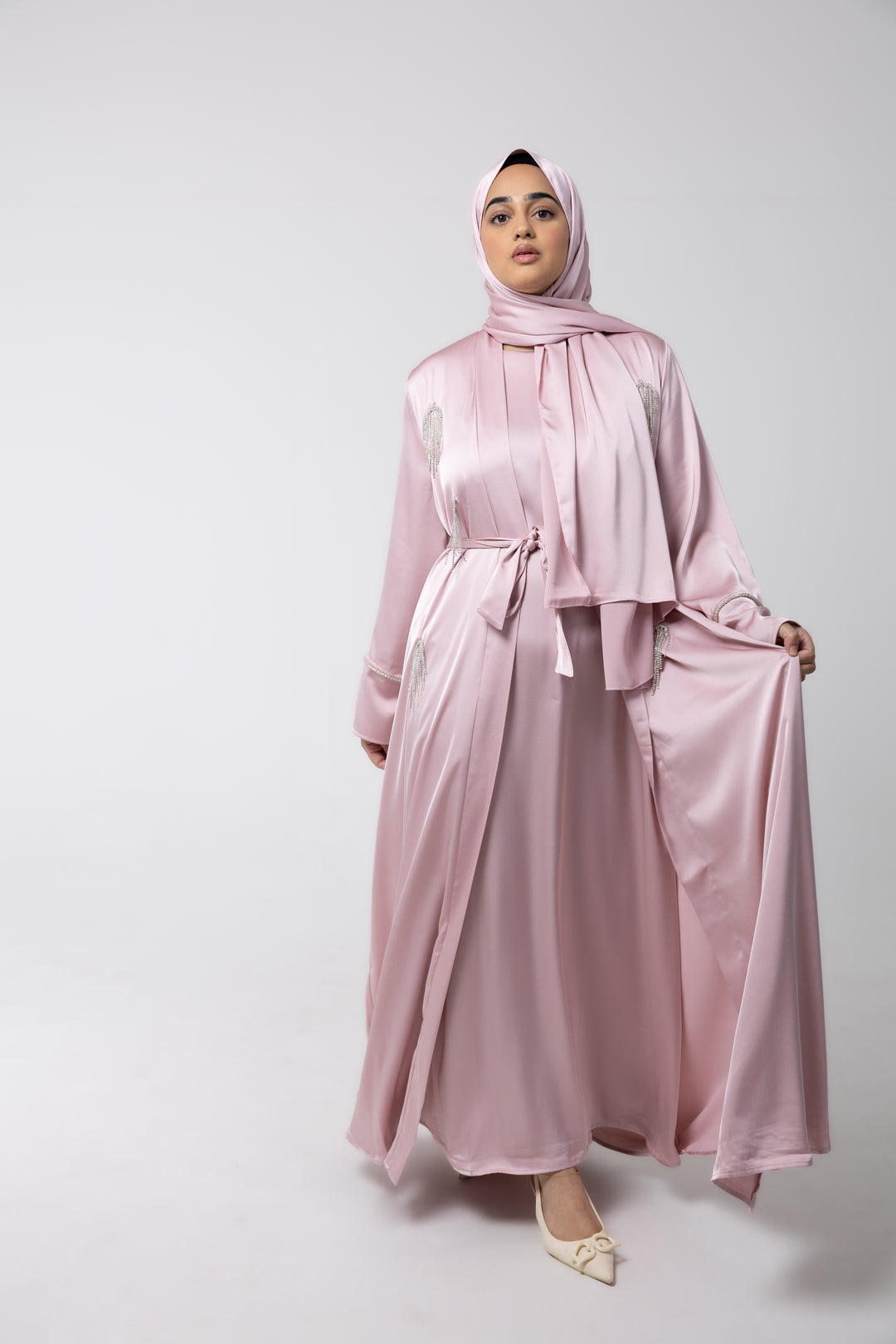 Satin Elegance Dress