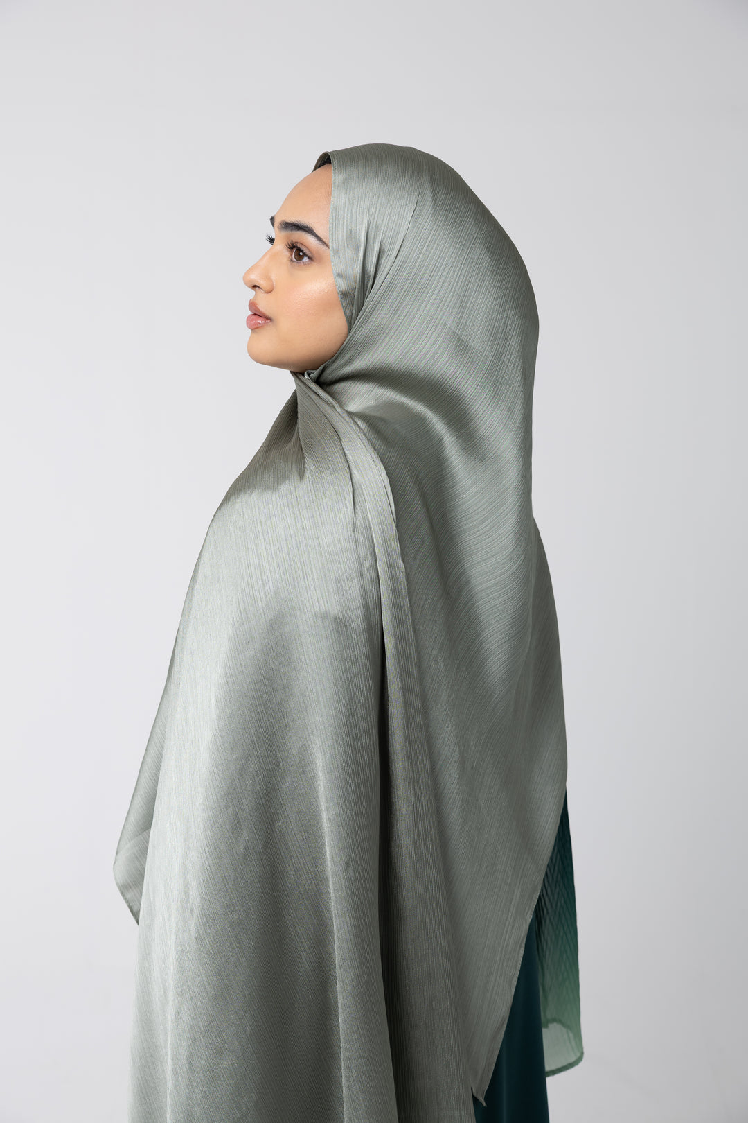 Satin Crinkle Hijab