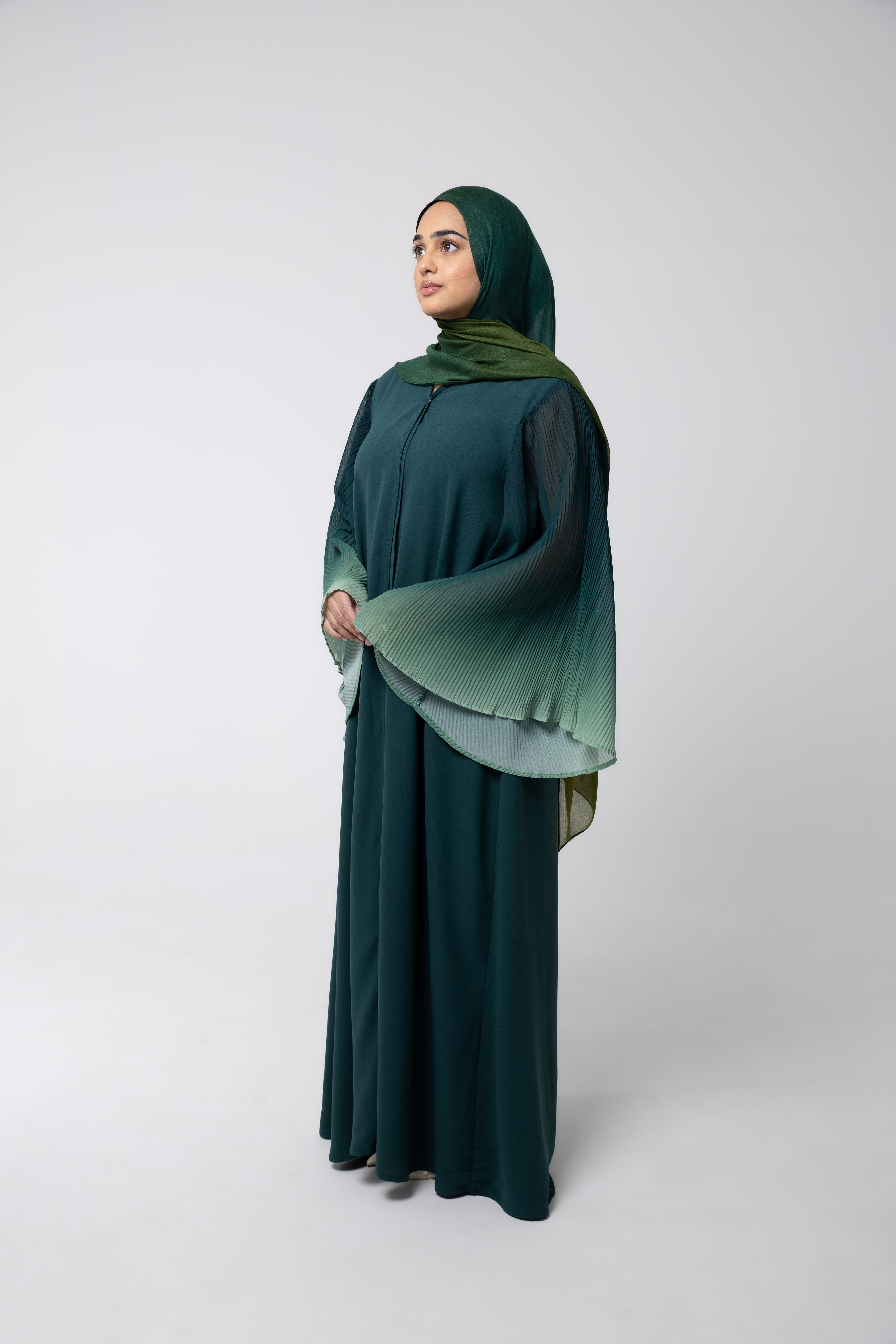 Emerald Open Robe - Open robe, button-free