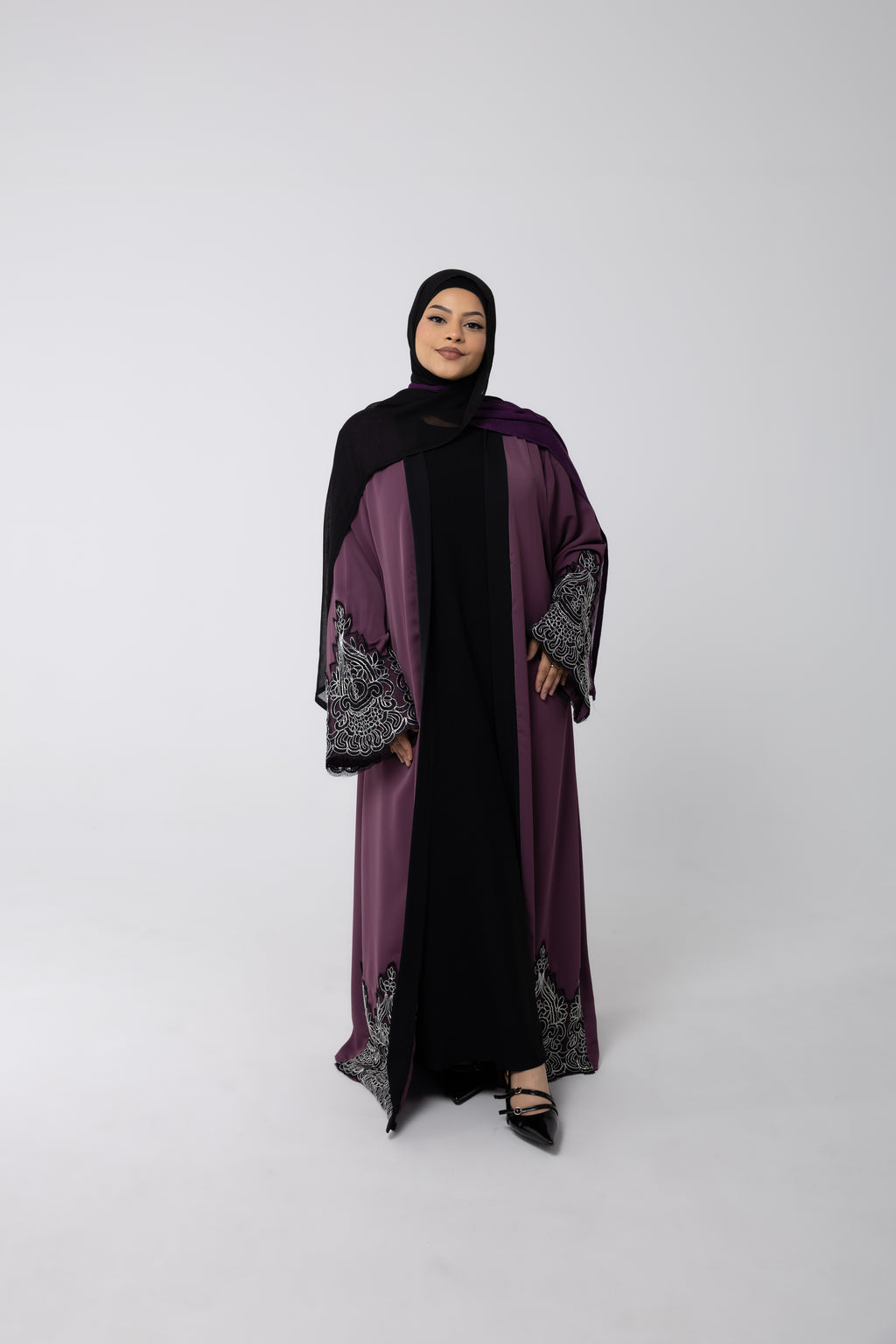 Noor Net Luxe Robe